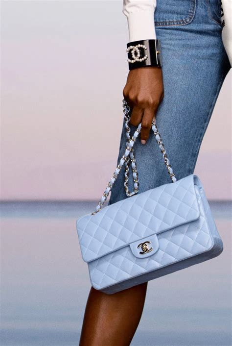 chanel blue bag 2021.